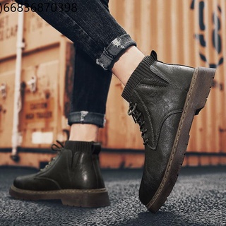 Martin Boots Mens British Winter Winter Gang Trend เกาหลี