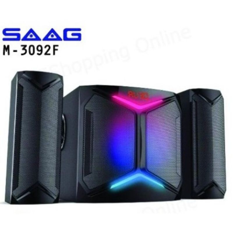 HOT!! ลดราคา     SAAG ลำโพง Bluetooth 2.1 รุ่น EM-3092F Eclipse กำลังขับ 49 W Multimedia