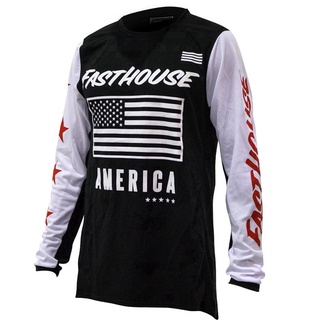 【COD】 พร้อมส่ง เสื้อกีฬาแขนสั้น ลายทีม FASTHOUSE สําหรับขี่จักรยานวิบาก MTBBike 2022