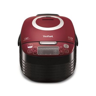 หม้อหุงข้าวดิจิตอล TEFAL RK7405 1.5 ลิตร สีแดง