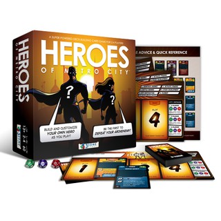 BoardGame : Heroes of metro cities + Expansion