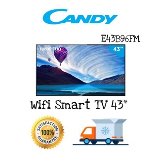 🔥CANDY ทีวี 43 นิ้ว Android 9.0 Wifi Smart TV 32-43 นิ้ว รุ่น E43B96FM E32B96M​ รับประกัน 1 ปี