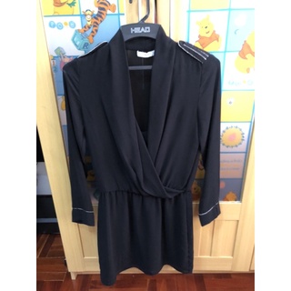 mango dress black size s