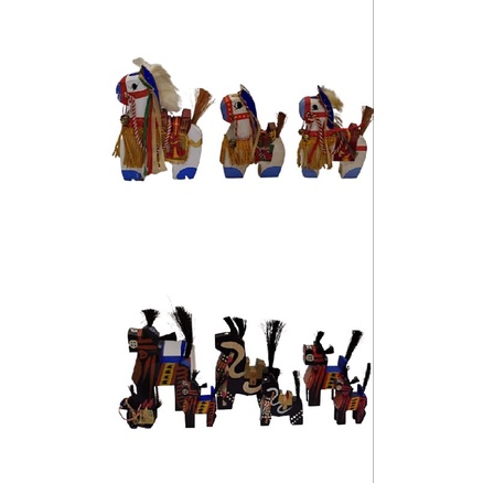 Miharu-gomaมิฮารุโกมะ🐴ม้าไม้คละแบบ🎌