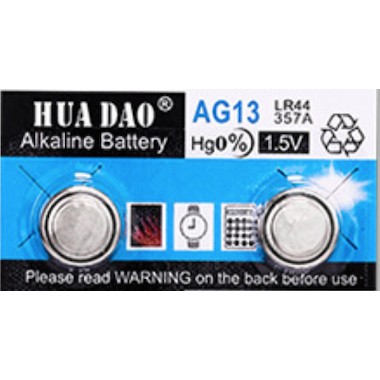 LR44  ถ่านสำหรับ เครื่องวัดอุณหภูมิ ความชื้น / PH Meter ถ่านกระดุม ของเล่นเด็ก เครื่องคิดเลข นาฬิกา 