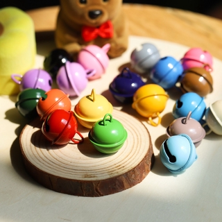 ปลอกคอกระดิ่งสีลูกกวาด 6 ชิ้น (22มม.) สีสันสดใส สำหรับพวงกุญ…