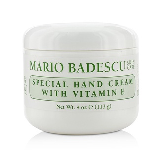 MARIO BADESCU - ครีมทามือพิเศษที่มีวิตามินอี - สำหรับทุกสภาพผิว - 113g/4oz