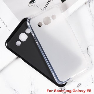 เคสซิลิโคน TPU แบบนิ่ม สําหรับ Samsung Galaxy E5