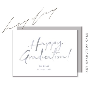 🎓🌟HEY! Graduation Card การ์ดเรียนจบใส่ชื่อได้ No.1