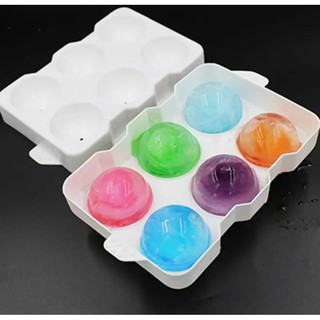 Ice Ball Mould บล็อกทำน้ำแข็งวิสกี้ 6 ลูกไซด์ใหญ่