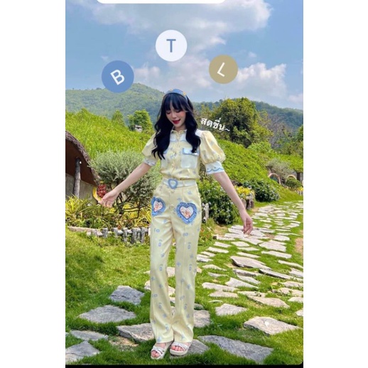 BLT BRAND : 𝗬𝗲𝗹𝗹𝗼𝘄 𝗦𝘂𝗺𝗺𝗲𝗿 Size S มือ 2