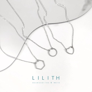 Lilith - Heart Stainless necklace