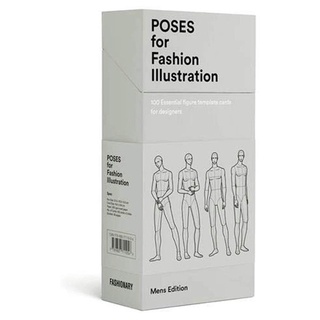 Poses for Fashion Illustration - Mens (Card Box)