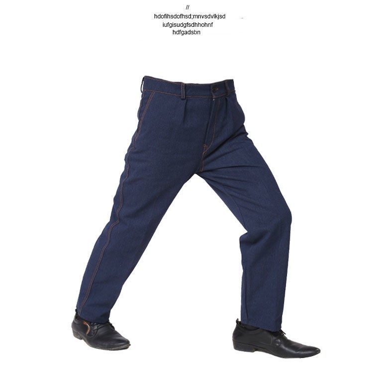 Overalls เชื่อมสวมใส่ป้องกันการสึกหรอสวมใส่ยีนส์บริการประกันแรงงาน/เสื้อ/กางเกง/ชุด ช่างเชื่อมเหมืองถ่านหินทนทานเครื่องม - รูปที่ 4