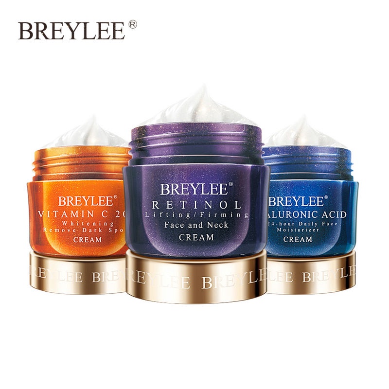 BREYLEE เบรย์ลี ครีมหน้าขาวให้ความชุ่มชื้นยกกระชับต่อต้านริ้วรอยใบหน้าครีมบํารุงผิว 40ก