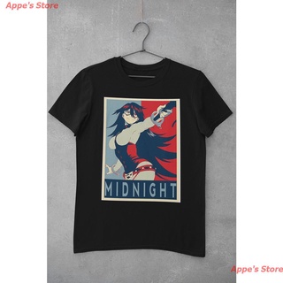 Appes Store New เสื้อยืดคอกลมแขนสั้นพิมพ์ลาย My Hero Academia Midnight My Hero Academian สําหรับผู้ชาย เสื้อยืดผ้าฝ้าย