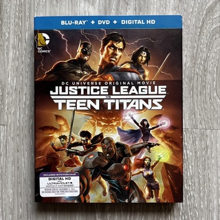 📀Blu-ray แผ่นบลูเรย์ การ์ตูน Justice League Vs. Teen Titans(แผ่นแท้ มือหนึ่ง จาก US)