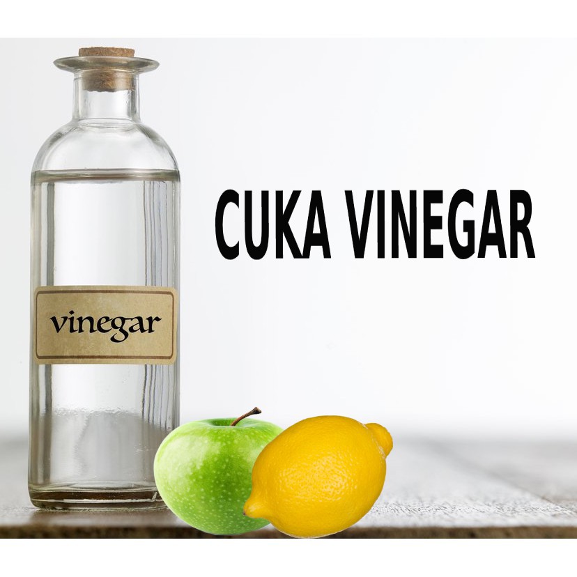 VINEGAR, CUKA VINEGAR, PURE WHITE VINEGAR- 500ML สําหรับฟู้ดเกรด