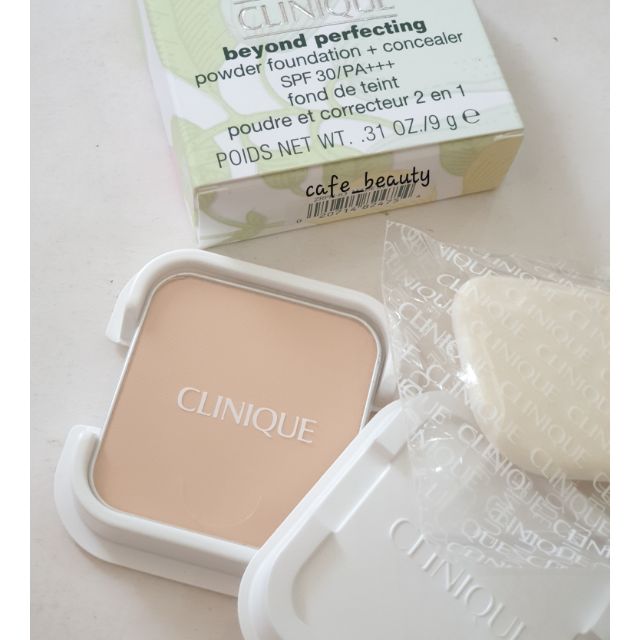 แป้งรองพื้น CLINIQUE Beyond Perfecting Powder Foundation + Concealer SPF 30/PA+++ รีฟิว ปริมาณ 9 กรัม