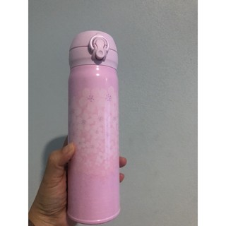 Starbucks thermos 16 oz pink sakura 1850฿