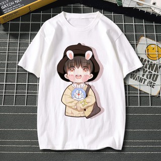 เสื้อยืดลายการ์ตูน ป๋อจ้าน