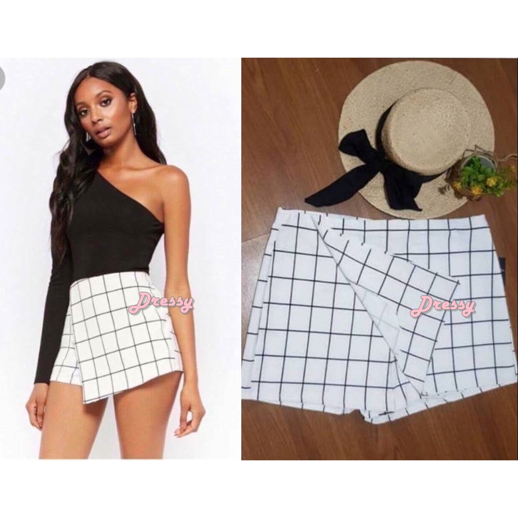 Forever21 Origami Short Check