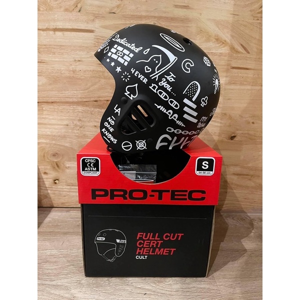หมวก Surfskate Protec x Cult / Full cut certified helmet ของแท้ size s