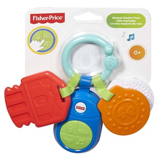 Fisher Price- ยางกัด Musical Clacker Keys