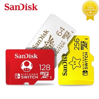 Ready stock !   128GB 64GB 256GB micro SDXC UHS-I memory cards for Nintendo Switch TF card with adapter