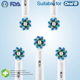 หัวแปรงสีฟัน แบบเปลี่ยน สําหรับ oral b Braun For oral b heads sensitive pro dense D20 DB4510 7000 6500