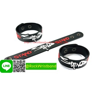 STAIND ขายริสแบนด์  SND332NA Wristband สายรัดข้อมือวงร็อค