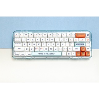 Plastic  keycaps XDA profile Dye-Sublimation PBT MAC keycap 140keys