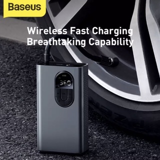 👉ราคาพิเศษ Baseus เครื่องปั๊มลมพกพาขนาดเล็ก Dynamic Eye Inflator Car Air Pump เครื่องปั๊มลม เครื่องปั๊มลมไฟฟ้า