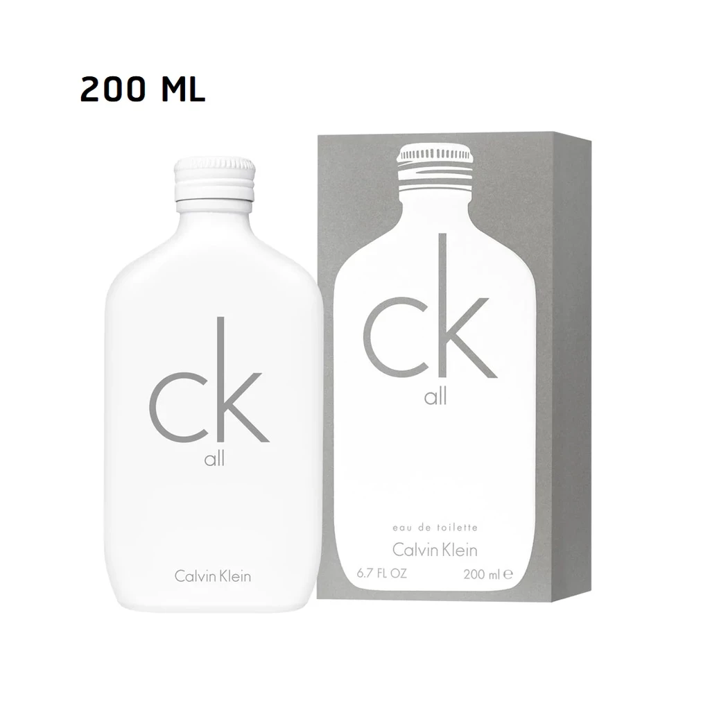(200 ml) CALVIN KLEIN ck all EDT 200 ml กล่องซีล