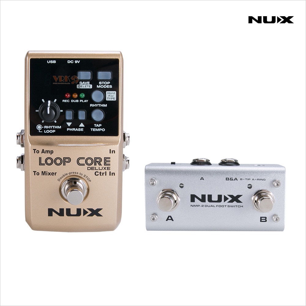 NUX เอฟเฟคชุด Loop Core Deluxe พร้อมฟุตสวิทซ์ NMP2