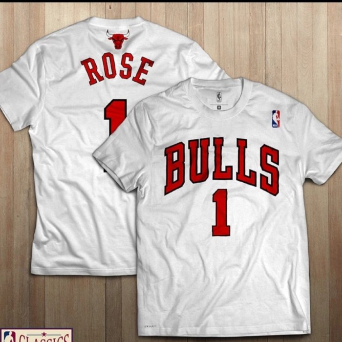 NBA RETRO SON CHICAGO DERRICK ROSE BASKETBALL SHIRT - BASKETBALL TSHIRT