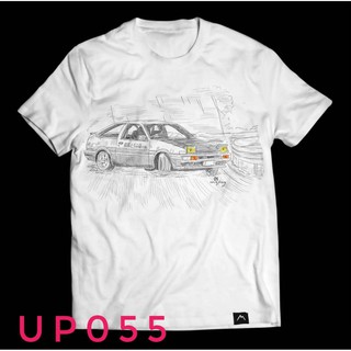 เสื้อยืดลายเส้น รถส่งเต้าหู้ drift (up055)