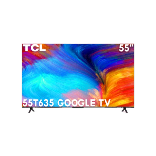 โปรโมชั่น Flash Sale : TCL UHD 4K 55T635 55 Inch T635 GOOGLE TV EDGELESS DESIGN