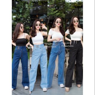 กางเกงยีนส์ ขากระบอก  รุ่นขายดี 👖