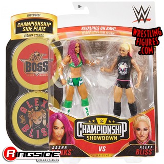 (Pre-Order) Sasha Banks &amp; Alexa Bliss - WWE Showdown 2-Packs 1