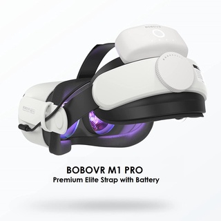 BOBOVR M1 PRO — Premium Elite Strap with Battery Pack for Oculus Quest 2