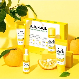 Some By Mi Yuja Niacin 30 Days Brightening Starter Kit 4 pieces