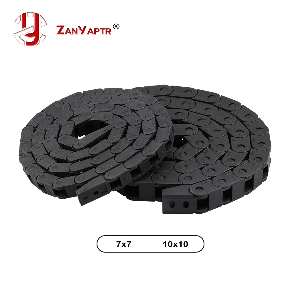สายโซ่ยาว 7 เมตร 10x10 มม. 7x7 เมตร พร้อมตัวเชื่อมต่อปลาย สําหรับเราเตอร์ CNC