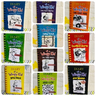 หนังสือวรรณกรรม ภาษาอังกฤษปกอ่อน DIARY of a Wimpy Kid (หนังสือมือหนึ่ง)