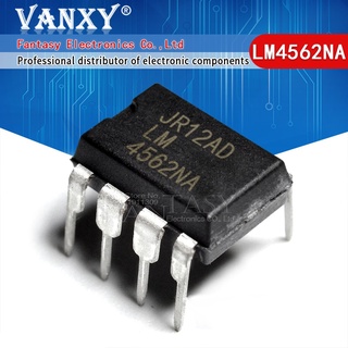 Lm4562Na Dip-8 Lm4562 Dip8 Ic 4562Na Dip อุปกรณ์เสริม 5 ชิ้น