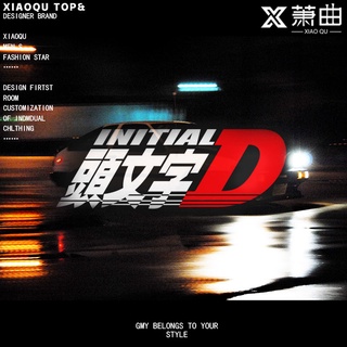 [COD]Fujiwara Tofu Shop เสื้อยืด Initial D แขนสั้น ae86 Takumi เสื้อผ้ารถญี่ปุ่นครึ่งแขนชายครึ่งแขนนักเรียนS-5XL