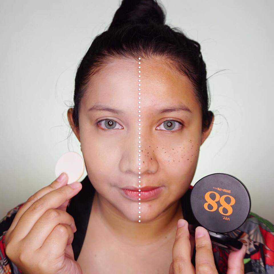 (แท้/พร้อมส่ง) VER. 88 BOUNCE UP PACT SPF 50 PA+++ แป้งดินน้ำมัน Ver88 ขนาด5/30กรัม - รูปที่ 3