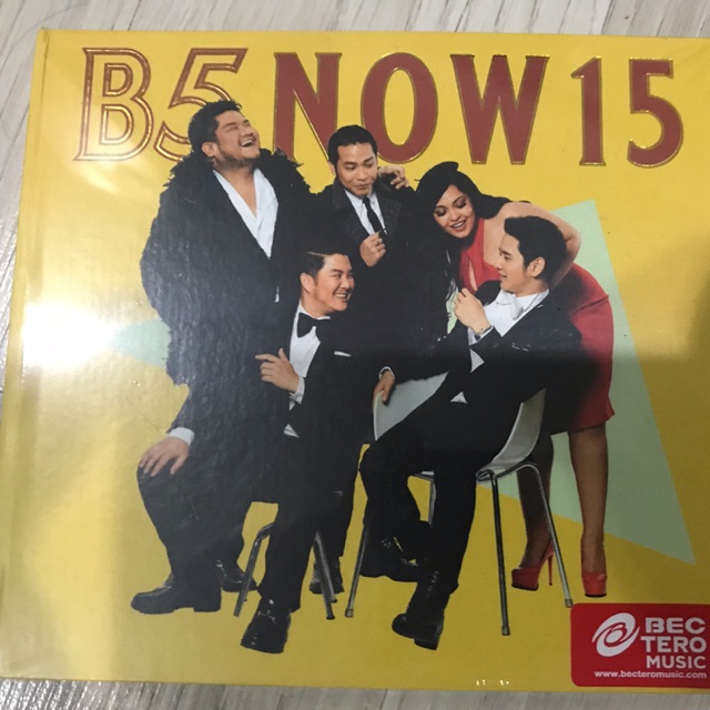 CD เพลง B5  B5NOW15