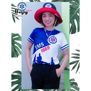 เสื้อยืดสพฉ.แขนสั้น BLS