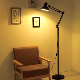 โคมไฟตั้งพื้นแบบพับได้ที่เรียบง่ายและสร้างสรรค์ ห้องนั่งเล่น ห้องนอน โคมไฟตั้งพื้น